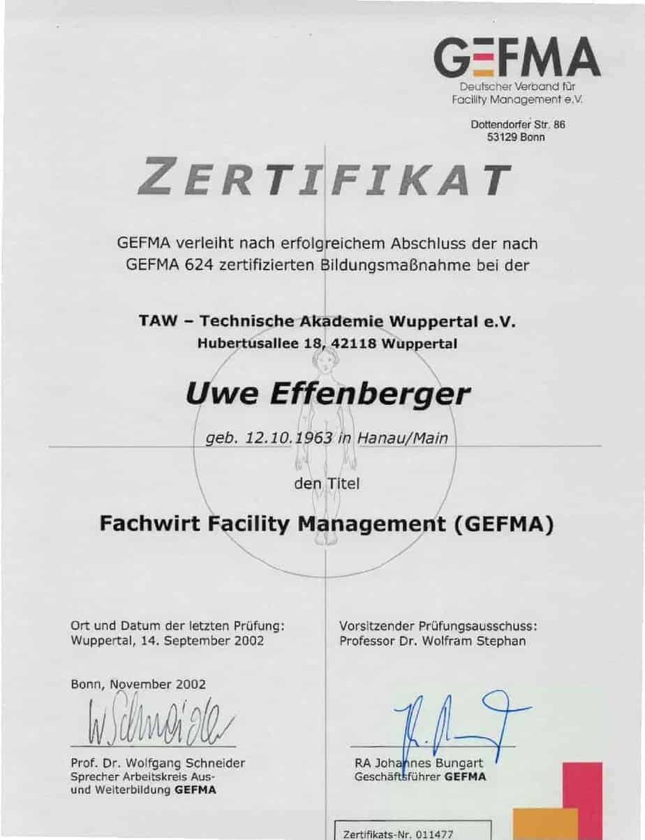 Fachwirt Facility Management