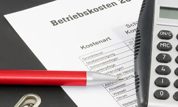 Betriebskostenabrechnung
